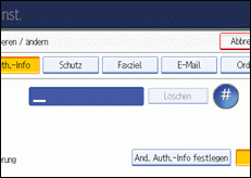 Abbildung Bedienfeld-Display