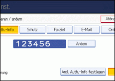 Abbildung Bedienfeld-Display