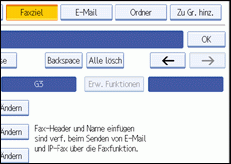 Abbildung Bedienfeld-Display
