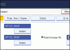 Abbildung Bedienfeld-Display
