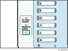 Ilustración de indicador de archivo confidencial