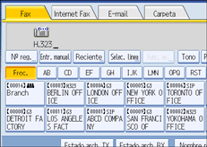 Ilustración del panel de operaciones