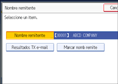 Ilustración del panel de operaciones