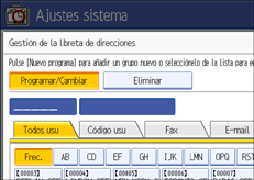 Ilustración del panel de operaciones