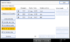 Ilustraci&oacute;n de la pantalla del panel de operaciones
