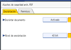 Ilustración del panel de operaciones