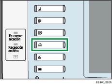 Dibujo de la tecla impresora