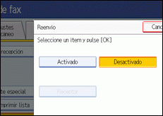 Ilustración del panel de operaciones