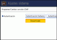 Ilustración del panel de operaciones