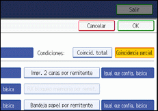 Ilustración del panel de operaciones