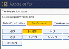 Ilustración del panel de operaciones