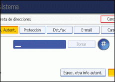 Ilustración del panel de operaciones