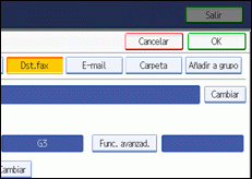 Ilustración del panel de operaciones