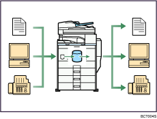 Illustration de l'utilisation de documents stockés