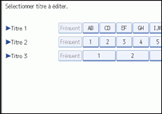 Illustration de l'écran LCD
