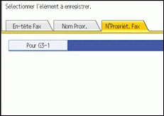 Illustration de l'écran du panneau de commande