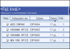 A kezel�panel k&eacute;perny�j&eacute;nek bemutat&aacute;sa