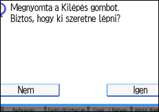 &Aacute;bra a kijelz� kezel�panelj&eacute;r�l
