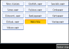 A kezel�panel k&eacute;perny�j&eacute;nek bemutat&aacute;sa