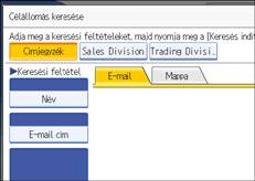 Kezel�panel k&eacute;perny�je
