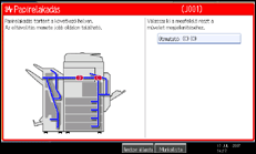 A kezel�panel k&eacute;perny�je