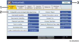 kezel�panel kijelz� illusztr&aacute;ci&oacute; (sz&aacute;mozott illusztr&aacute;ci&oacute;)