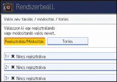 Kezel�panel k&eacute;perny�je, illusztr&aacute;ci&oacute;