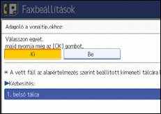 Kezel�panel k&eacute;perny�je, illusztr&aacute;ci&oacute;