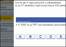 Kezel�panel k&eacute;perny�je, illusztr&aacute;ci&oacute;