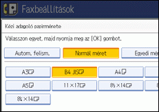 Kezel�panel k&eacute;perny�je, illusztr&aacute;ci&oacute;