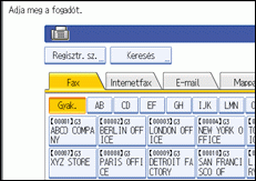 Kezel�panel k&eacute;perny�je, illusztr&aacute;ci&oacute;