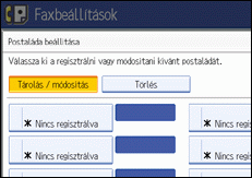 Kezel�panel k&eacute;perny�je, illusztr&aacute;ci&oacute;