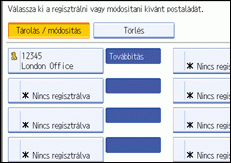 Kezel�panel k&eacute;perny�je, illusztr&aacute;ci&oacute;