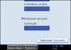 Kezel�panel k&eacute;perny�je, illusztr&aacute;ci&oacute;