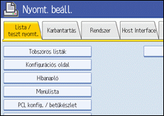 Kezel�panel k&eacute;perny�je, illusztr&aacute;ci&oacute;