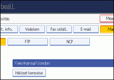 Kezel�panel k&eacute;perny�je, illusztr&aacute;ci&oacute;