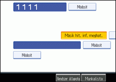Kezel�panel k&eacute;perny�je, illusztr&aacute;ci&oacute;