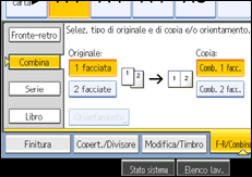 Illustrazione schermata pannello operativo