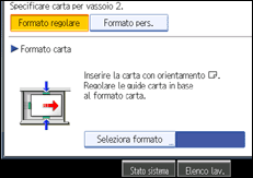 Illustrazione schermata pannello operativo
