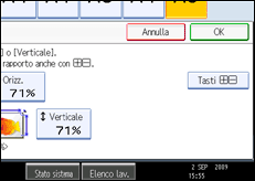 Illustrazione schermata pannello operativo