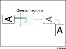 Figura relativa alla rotazione immagine