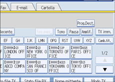 Figura relativa alla schermata del pannello operativo