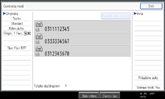 Figura relativa alla schermata del pannello operativo