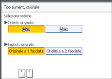 Figura relativa alla schermata del pannello operativo