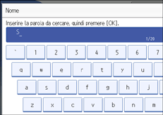 Figura relativa alla schermata del pannello operativo