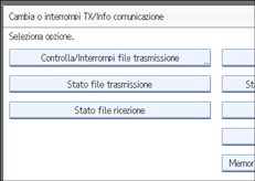 Figura relativa alla schermata del pannello operativo