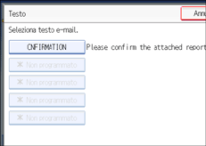 Figura relativa alla schermata del pannello operativo