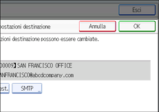 Figura relativa alla schermata del pannello operativo