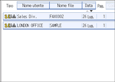 Figura relativa alla schermata del pannello operativo