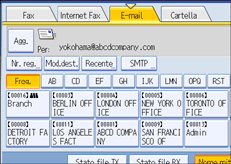 Figura relativa alla schermata del pannello operativo